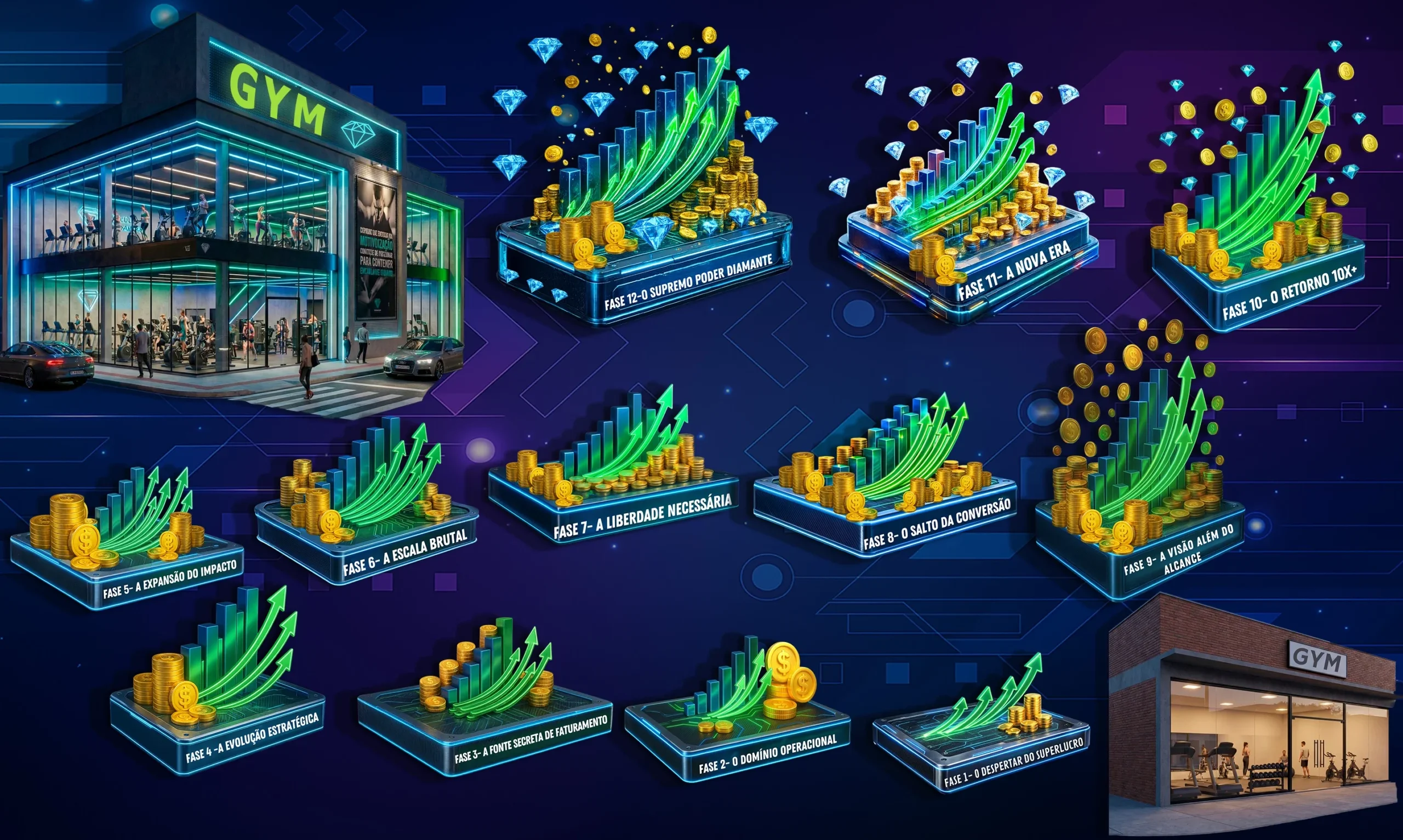 As 12 Fases do Método Diamante