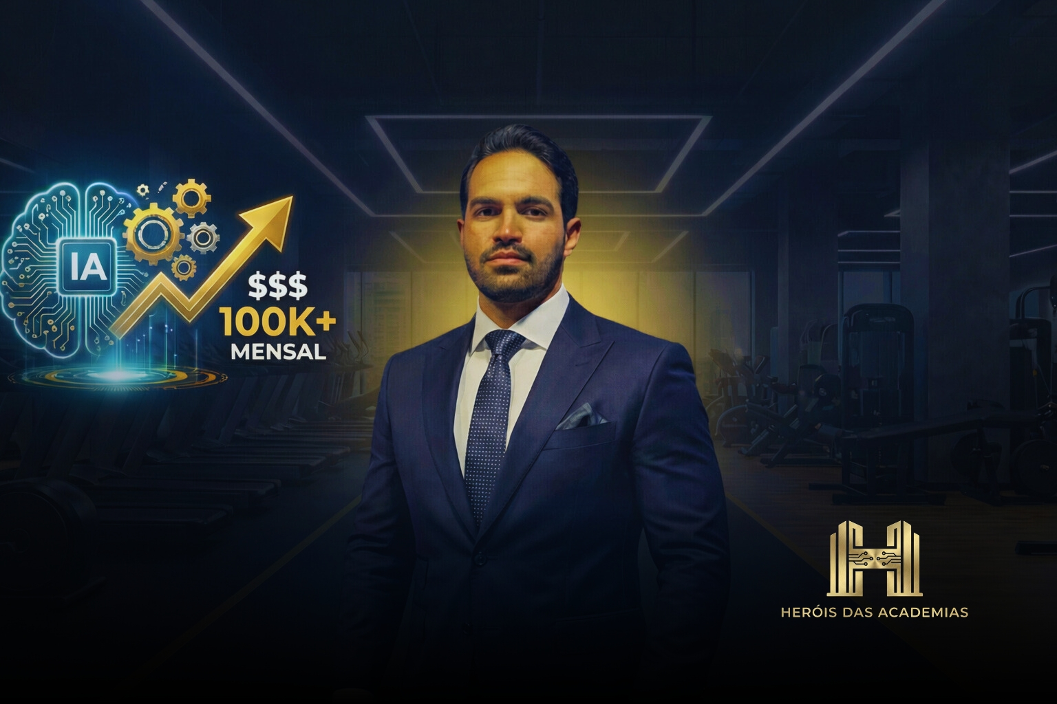 Thiago Diamante - Heróis das Academias - Faturamento 100k+ com IA